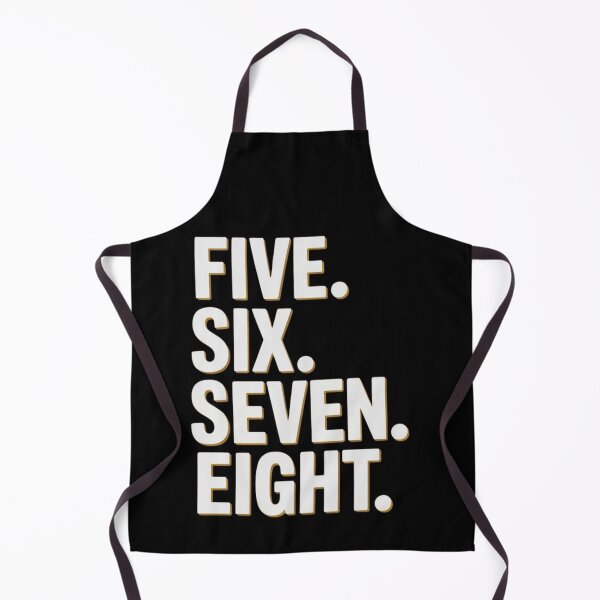 Item preview, Minimal Dance Typography Five. Six. Seven. Eight. designed and sold by JerdbordinShop.