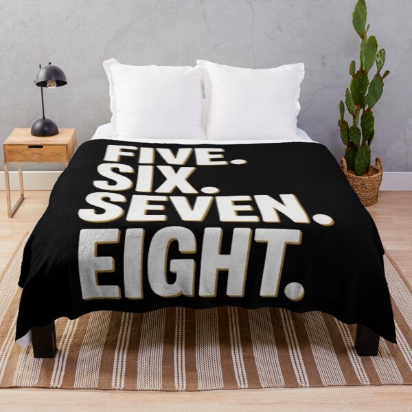Item preview, Minimal Dance Typography Five. Six. Seven. Eight. designed and sold by JerdbordinShop.