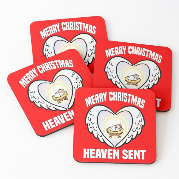 Item preview, MERRY CHRISTMAS - HEAVEN SENT designed and sold by KEF Custom.