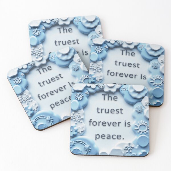 Item preview, The truest forever is peace. designed and sold by vagar.