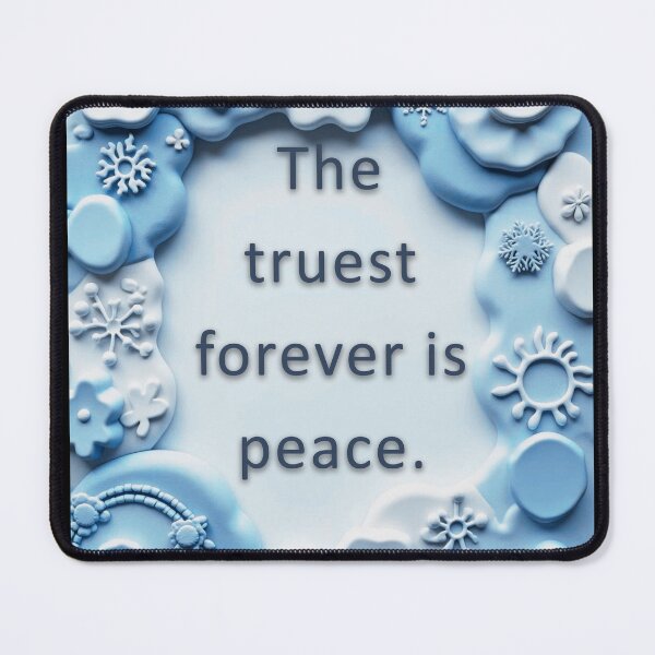 Item preview, The truest forever is peace. designed and sold by vagar.