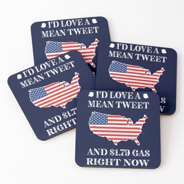 Item preview, I_d Love a Mean Tweet and $1.79 Gas Right Now designed and sold by BokharaVintage.