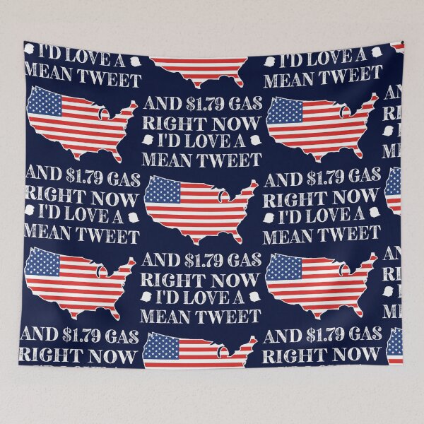 Item preview, I_d Love a Mean Tweet and $1.79 Gas Right Now designed and sold by BokharaVintage.
