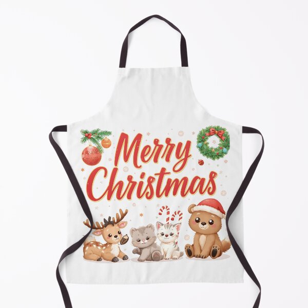 Item preview, Cute Christmas Animals in Stocking with Gifts and Candy Cane. Kawaii Christmas Scene with Bear, Reindeer, and Cat in a Stocking. Festive Christmas Illustration. Animals Celebrating with Gifts. designed and sold by PWDigitalArt.