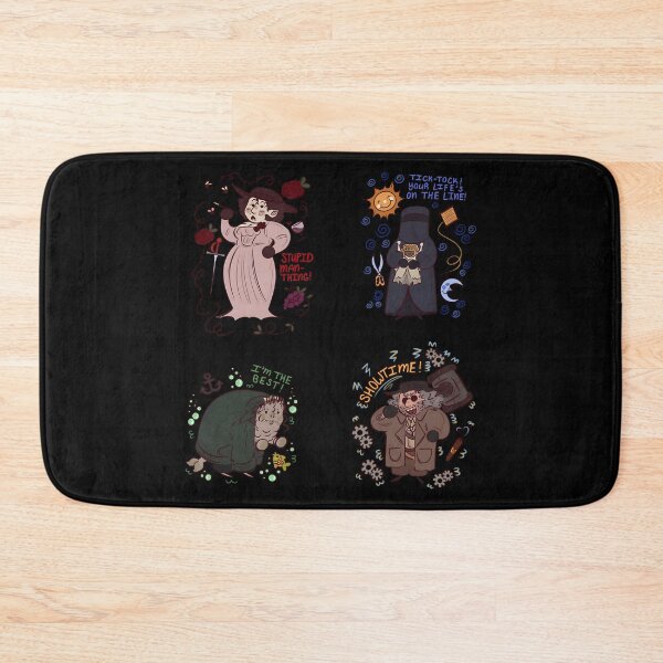 Item preview, Resident Evil Village Stickers (The Four Lords) designed and sold by clarepaulaji64.