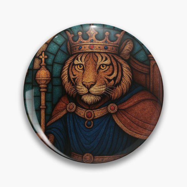 Item preview, The Tiger King designed and sold by nikkolaus.