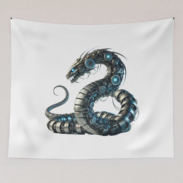 Item preview, "Basilisk-7X: Serpent Engine Protocol" designed and sold by CelticSoulShop.