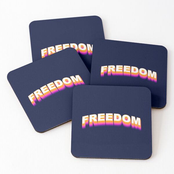 Item preview, freedom text  designed and sold by BokharaVintage.
