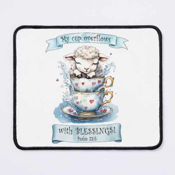 Item preview, My Cup Overflows With Blessings designed and sold by Lion and Lamb Design.