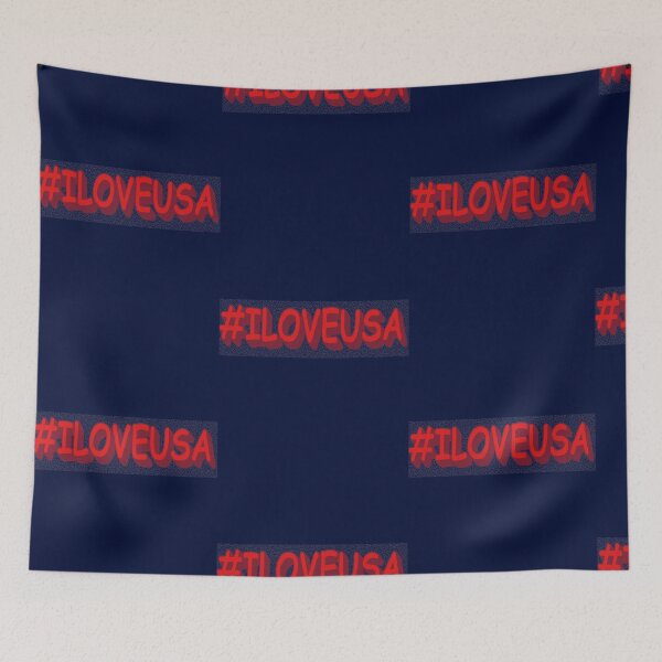 Item preview, ILOVEUSA. Buy Now designed and sold by BokharaVintage.