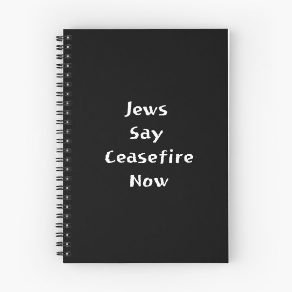 Item preview, Jews say ceasefire now designed and sold by BokharaVintage.