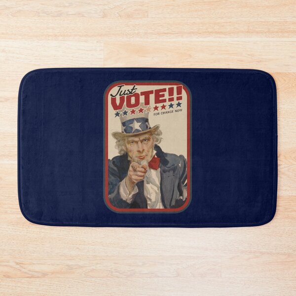 Item preview, Just Vote for Change Now Oversized  designed and sold by BokharaVintage.
