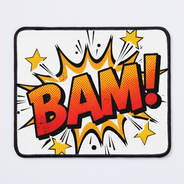 Item preview, Pop-Art "BAM!" Comic Energy designed and sold by ShadowArt-Sahil.