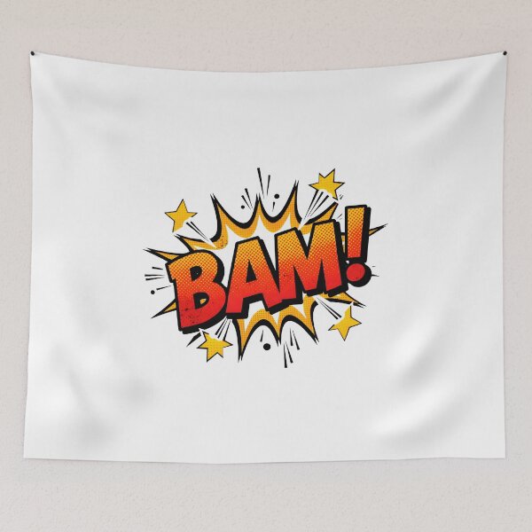 Item preview, Pop-Art "BAM!" Comic Energy designed and sold by ShadowArt-Sahil.
