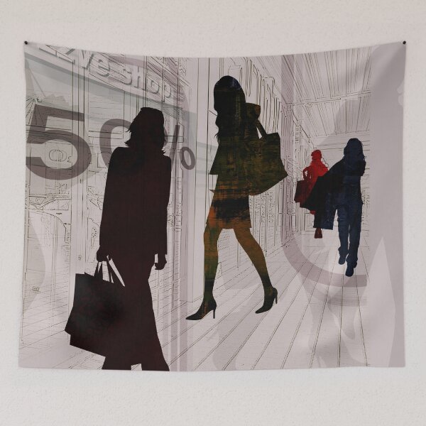 Item preview, People shopping designed and sold by Design4uStudio.