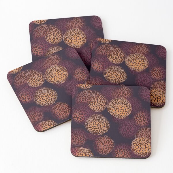 Item preview, Abstract Maroon & Gold Berry Ball Design designed and sold by CraftedHome.
