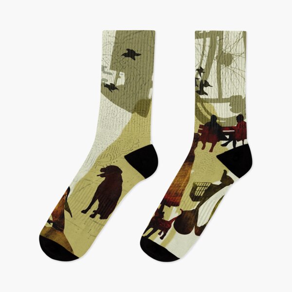 Item preview, Elderly in the park designed and sold by Design4uStudio.