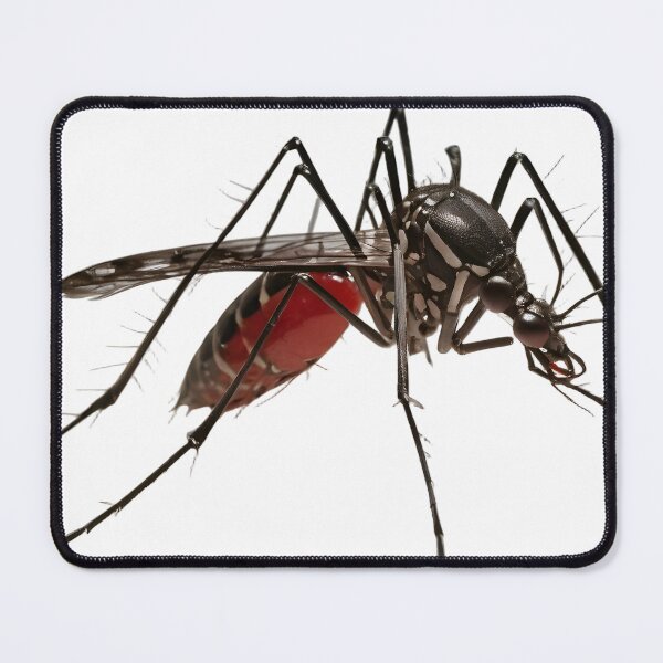 Item preview, Close-Up Aedes Aegypti Mosquito: Dengue, Zika, and Virus Vector designed and sold by Maldives-Art.