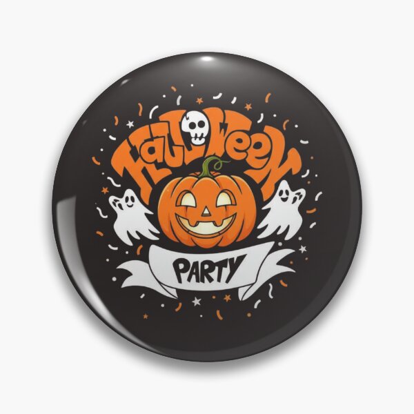 Item preview, Halloween Party Sticker, Cute Pumpkin Ghost Banner, Cartoon Fun Halloween Decor designed and sold by anandsiva2703.