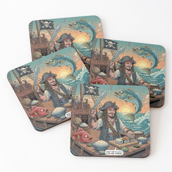 Item preview, Pirate's Fresh Catch Sushi Feast designed and sold by SammyMorry.