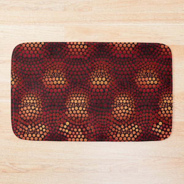 Item preview, Berry Gold Polka Dots designed and sold by CraftedHome.