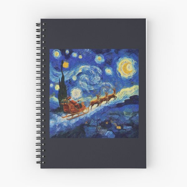 Item preview, Starry Night St Nicholas Arrives In St Remy designed and sold by taiche.