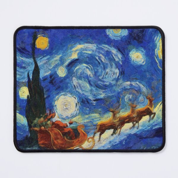 Item preview, Starry Night St Nicholas Arrives In St Remy designed and sold by taiche.