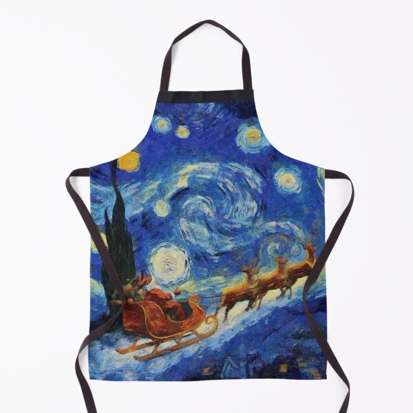 Item preview, Starry Night St Nicholas Arrives In St Remy designed and sold by taiche.