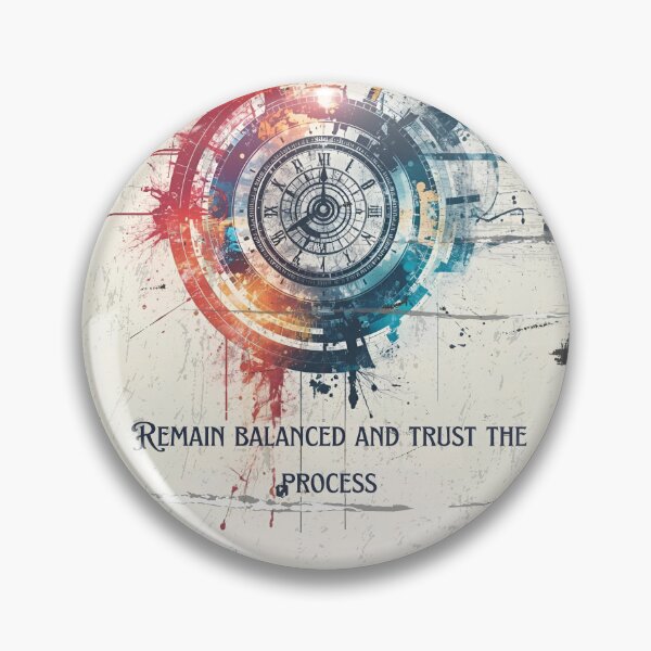Item preview, Remain balanced and trust the process. designed and sold by Fu11yBa11anced.