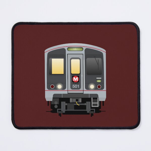 Item preview, Los Angeles Metro Rail Breda A650 Train (Initial Stripes) designed and sold by LeonTransit.