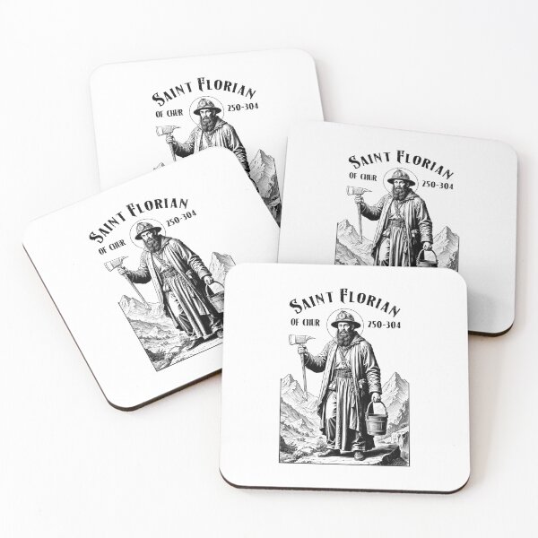Item preview, Fireman Fire Fighter Patron Saint Florian Vintage Firemen designed and sold by GrandeDuc.