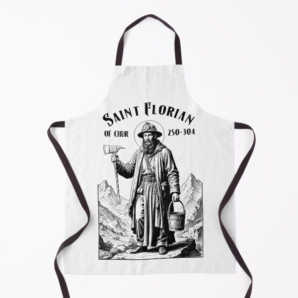 Item preview, Fireman Fire Fighter Patron Saint Florian Vintage Firemen designed and sold by GrandeDuc.