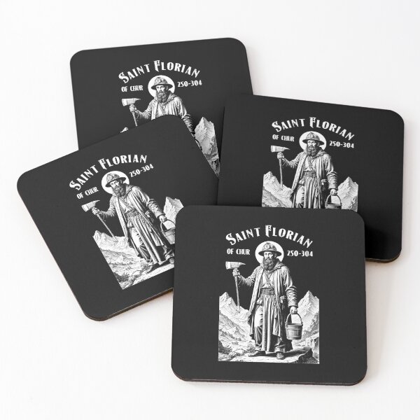 Item preview, Fireman Fire Fighter Patron Saint Florian Vintage Firemen designed and sold by GrandeDuc.