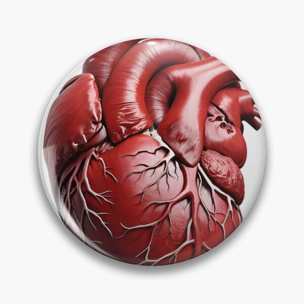 Item preview, Realistic Human Heart designed and sold by Maldives-Art.