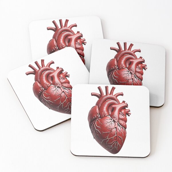 Item preview, Realistic Human Heart designed and sold by Maldives-Art.