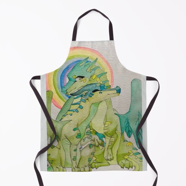 Item preview, Leaf Wing Dragons Hugging from Wings of Fire designed and sold by HBOriginalsArt.