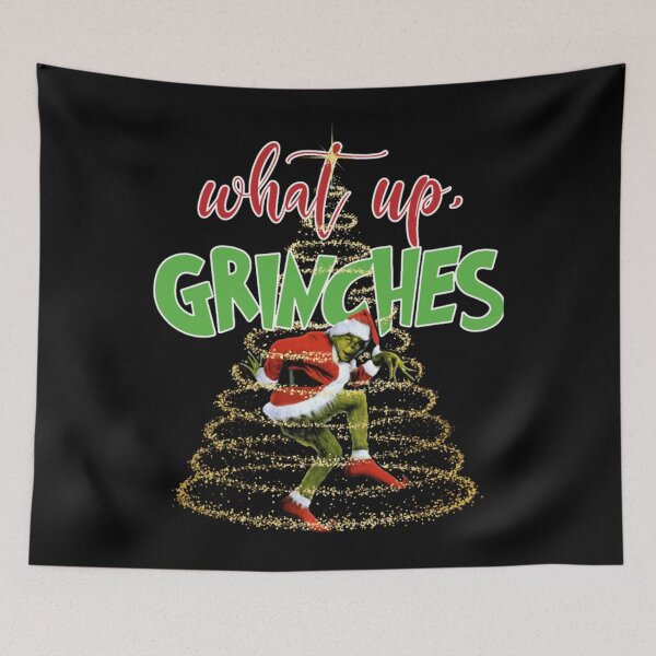 Item preview, Funny Christmas Green Monster Dancing Sparkle Tree Holiday designed and sold by NoemiDonaldson.