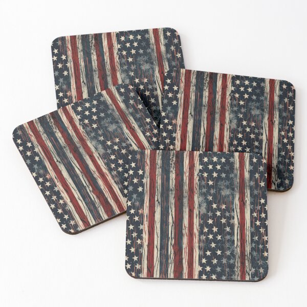 Item preview, Old Glory Distressed Patriotic designed and sold by CraftedHome.