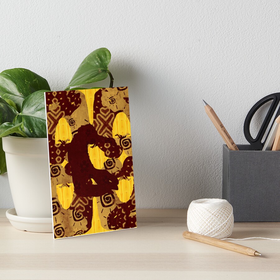 Item preview, Art Board Print designed and sold by Design4uStudio.