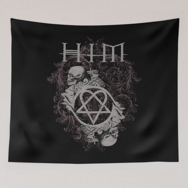 Item preview, Ville Valo Him Dual Skull designed and sold by PortaRezulin.