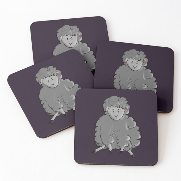 Item preview, Angry Sheep - Grumpy Farm Animal Fluff Lamb designed and sold by CuTeesdes.