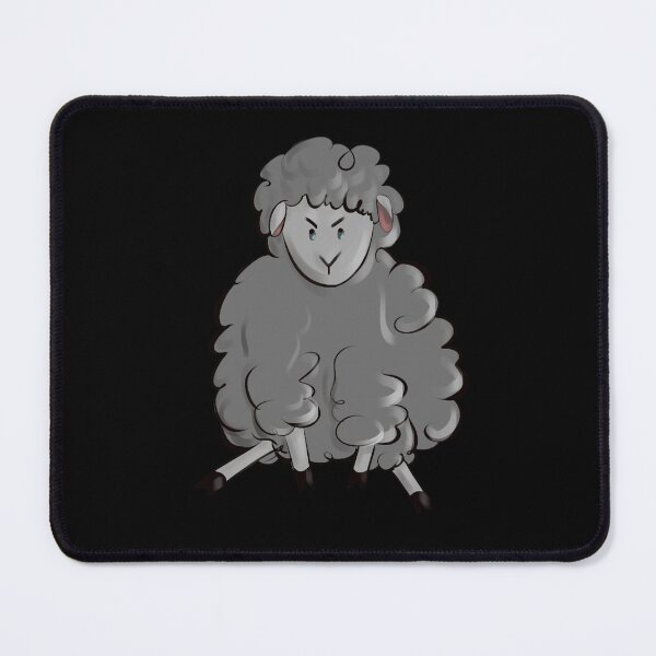 Item preview, Angry Sheep - Grumpy Farm Animal Fluff Lamb designed and sold by CuTeesdes.
