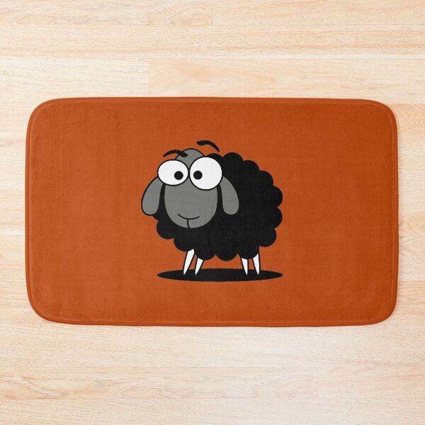 Item preview, Black Sheep Cartoon Funny designed and sold by CuTeesdes.