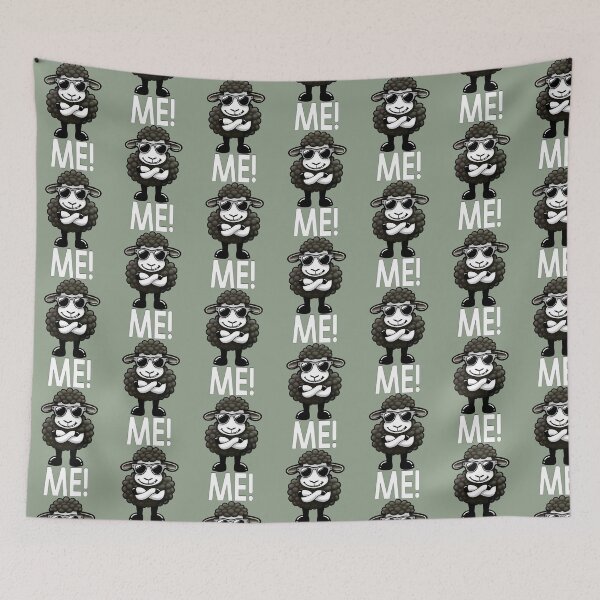 Item preview, Black Sheep of the Family.Me - Black Sheep Proudly Unique. Oversized  designed and sold by CuTeesdes.