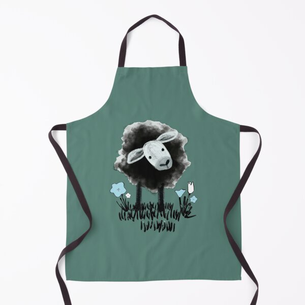 Item preview, Black Sheep on Aqua Oversized  designed and sold by CuTeesdes.