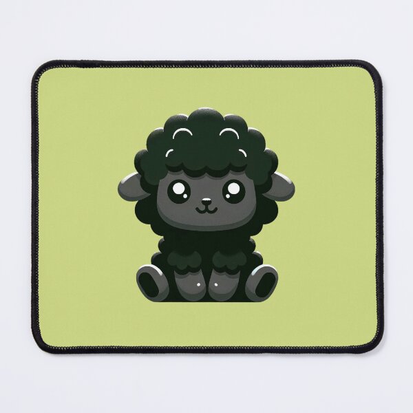 Item preview, black sheep sitting down Oversized designed and sold by CuTeesdes.