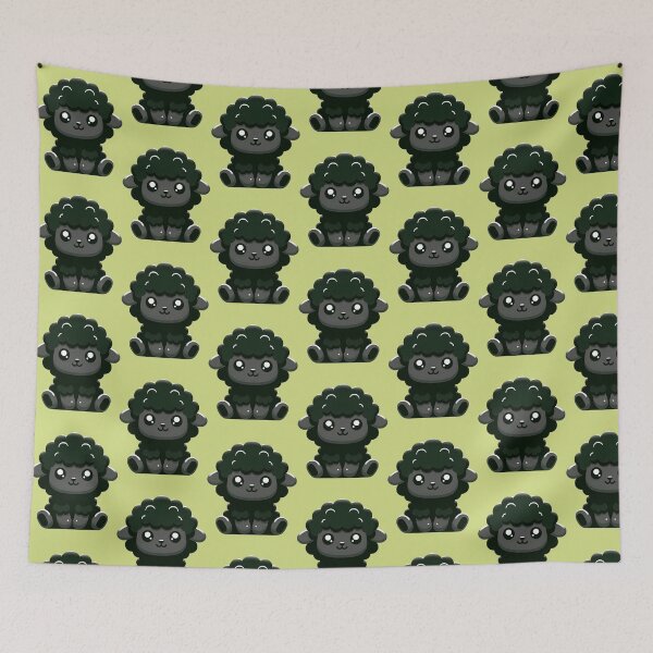 Item preview, black sheep sitting down Oversized  designed and sold by CuTeesdes.