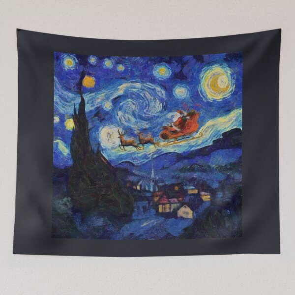 Item preview, Van Gogh Starry Night St Nicholas In St Remy designed and sold by taiche.