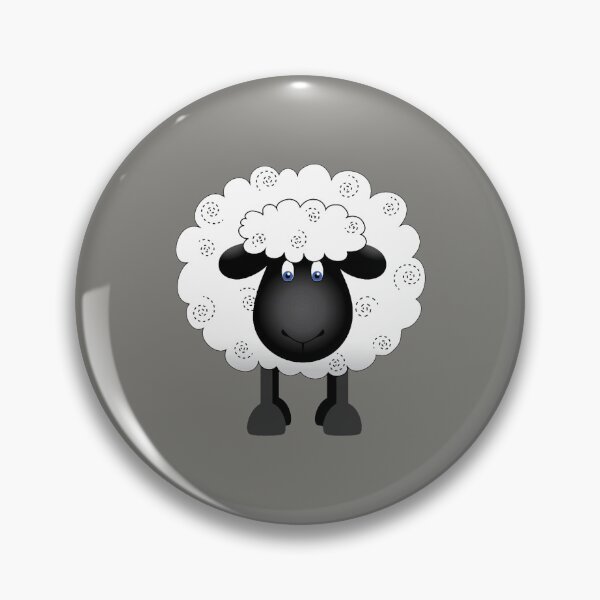 Item preview, Cute Shelby Sheep Midnight Blue Background Oversized  designed and sold by CuTeesdes.