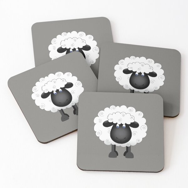 Item preview, Cute Shelby Sheep Midnight Blue Background Oversized  designed and sold by CuTeesdes.